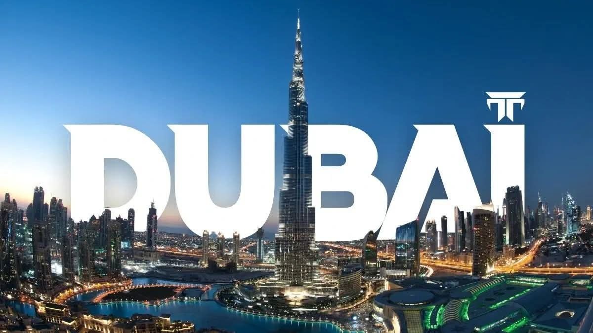 Dubai skyline and Burj Khalifa