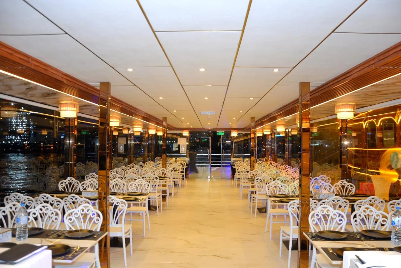 Royal Marina Cruise indoor dining area